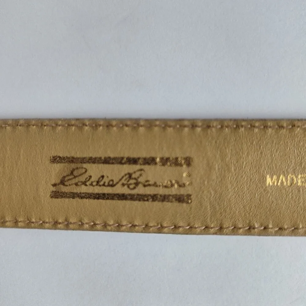 Ladies SZ S Cream Alligator Belt
